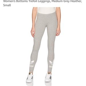 Grey adidas leggings